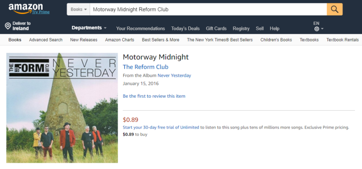 Motorway Midnight The Reform Club